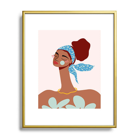 Maritza Lisa Spring Breeze I Metal Framed Art Print