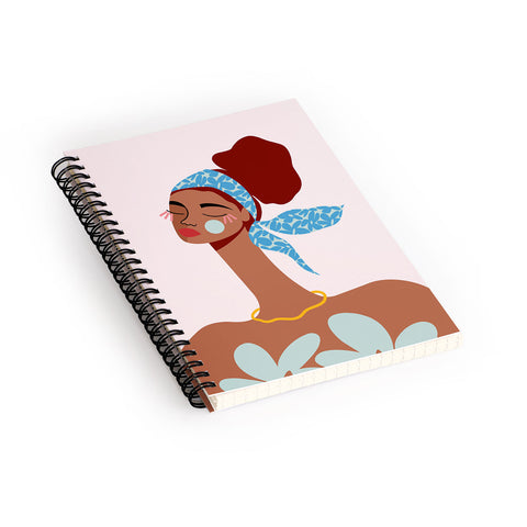 Maritza Lisa Spring Breeze I Spiral Notebook
