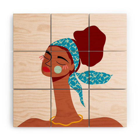 Maritza Lisa Spring Breeze I Wood Wall Mural