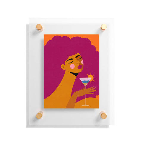 Maritza Lisa Summer Solstice Sip Floating Acrylic Print