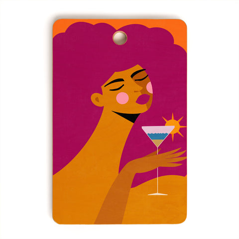 Maritza Lisa Summer Solstice Sip Cutting Board Rectangle