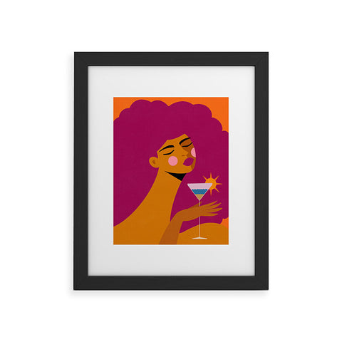 Maritza Lisa Summer Solstice Sip Framed Art Print