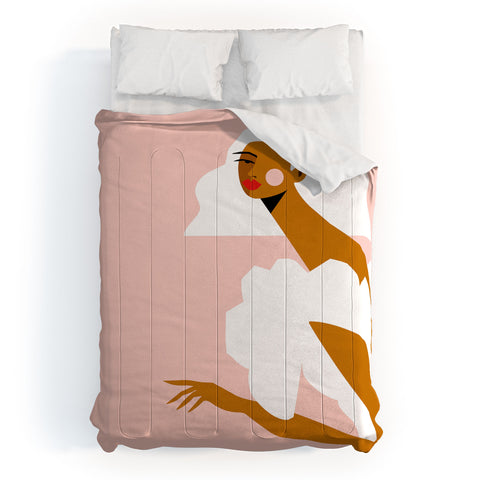 Maritza Lisa White Dress Comforter