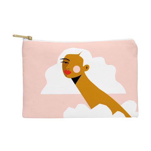 Maritza Lisa White Dress Pouch