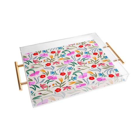 Maritza Lisa Wild Botanica Bloom Acrylic Tray