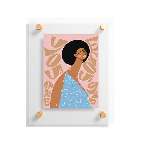 Maritza Lisa You Are Enough I Floating Acrylic Print