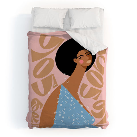 Maritza Lisa You Are Enough I Duvet Cover