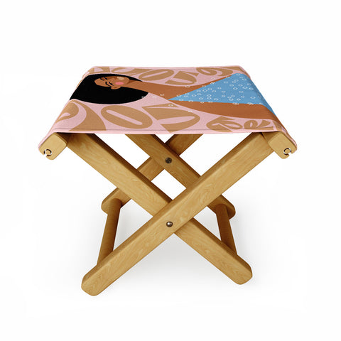 Maritza Lisa You Are Enough I Folding Stool