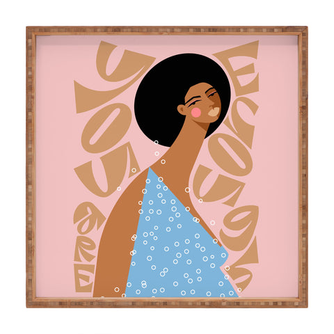 Maritza Lisa You Are Enough I Square Tray