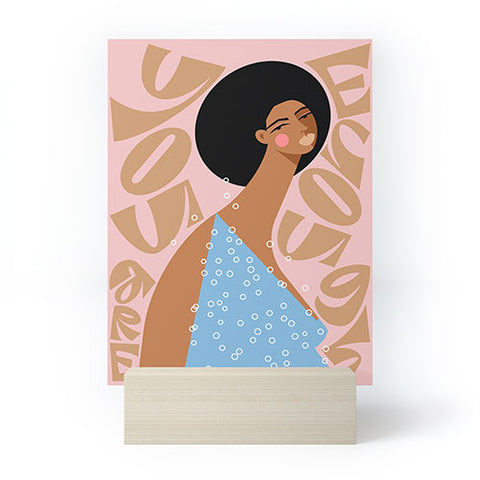 Maritza Lisa You Are Enough I Mini Art Print