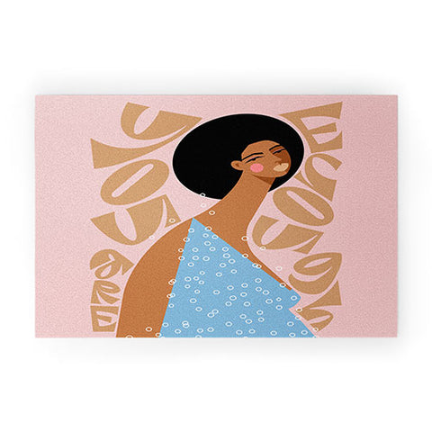 Maritza Lisa You Are Enough I Welcome Mat