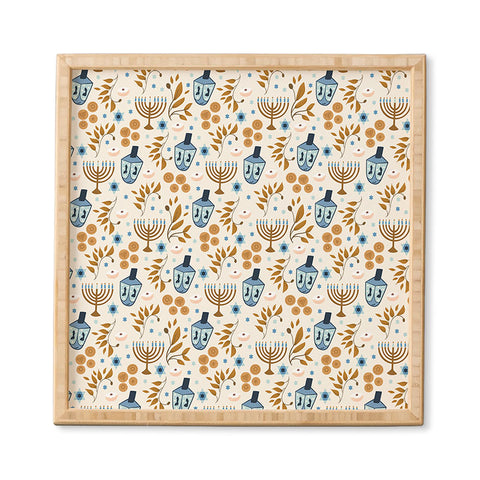 Marni All Thinks Hanukkah Large Framed Wall Art