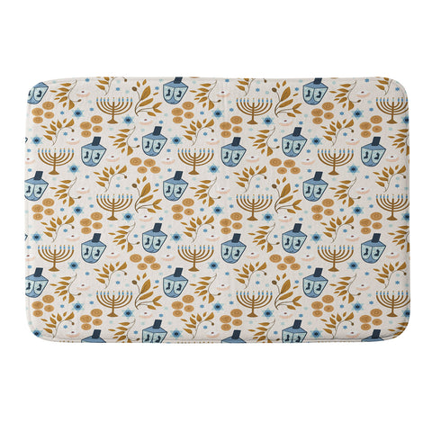 Marni All Thinks Hanukkah Large Memory Foam Bath Mat