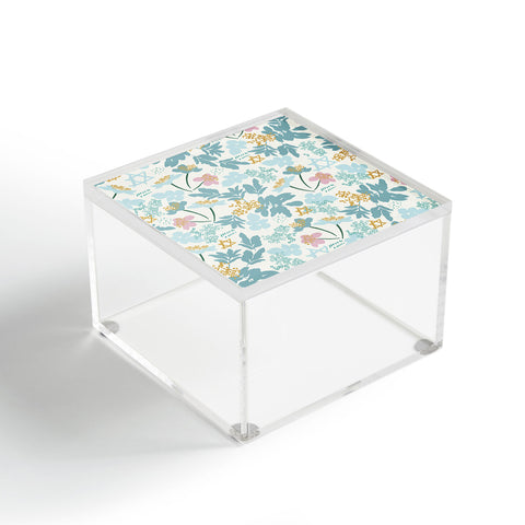 Marni Floral Star of David Acrylic Box