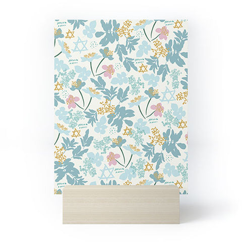 Marni Floral Star of David Mini Art Print
