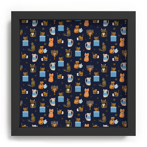 Marni Hanukkah Cats Recessed Framing Square