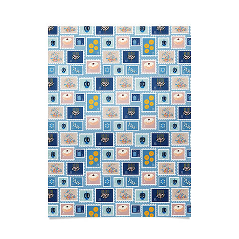 Marni Hanukkah Stamps Poster
