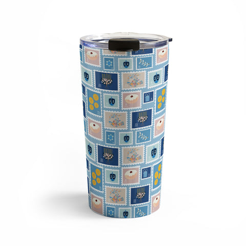 Marni Hanukkah Stamps Travel Mug