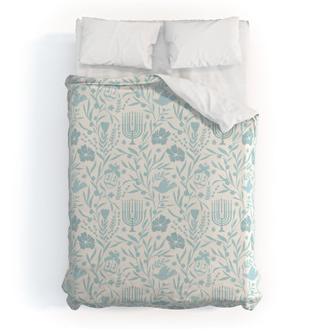 Marni Hanukkah Toile Duvet Cover