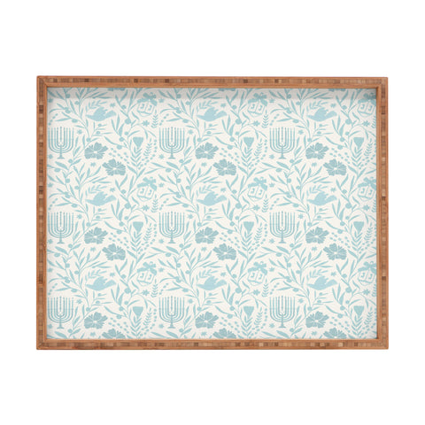 Marni Hanukkah Toile Rectangular Tray