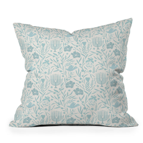 Marni Hanukkah Toile Throw Pillow