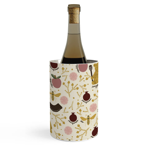 Marni Honey Bear Bee Shofar Pomegranate Apple Wine Chiller