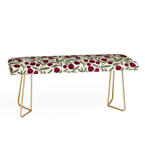 Marni Modern Pomegranate for Rosh Hashanah Bench