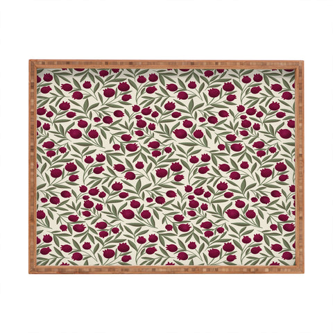 Marni Modern Pomegranate for Rosh Hashanah Rectangular Tray