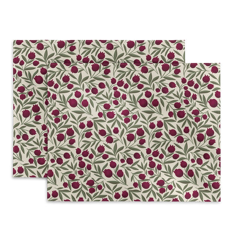 Marni Modern Pomegranate for Rosh Hashanah Placemat