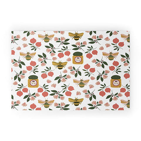 Marni Rosh Hashashanah Honey Bees Welcome Mat
