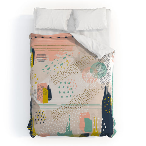 Marta Barragan Camarasa Abstract 01 Duvet Cover