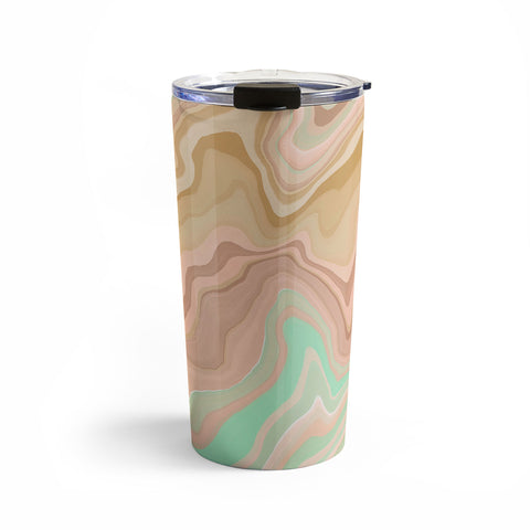 Marta Barragan Camarasa Abstract A sea of dunes I Travel Mug