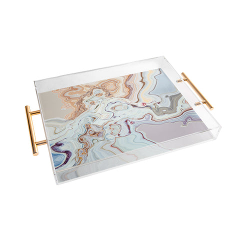 Marta Barragan Camarasa Abstract art 008 Acrylic Tray