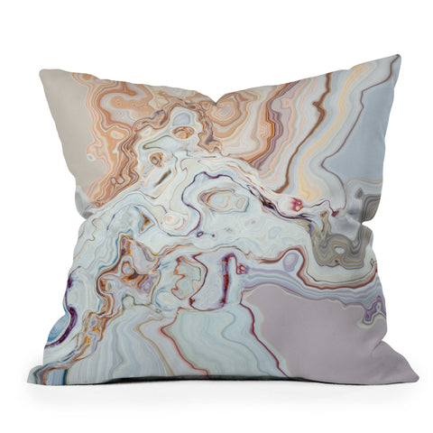 Marta Barragan Camarasa Abstract art 008 Outdoor Throw Pillow