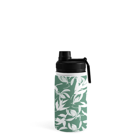 Marta Barragan Camarasa Abstract asian leaves MP Water Bottle