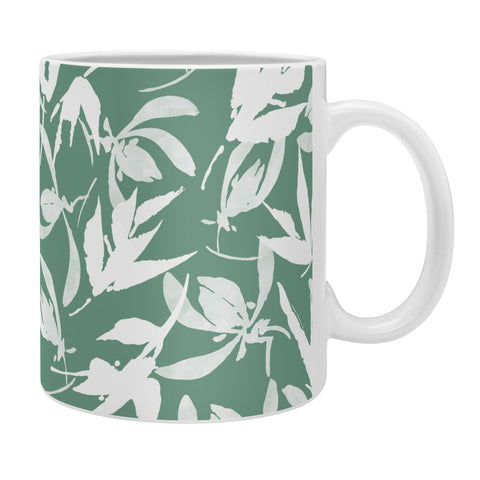 Marta Barragan Camarasa Abstract asian leaves MP Coffee Mug