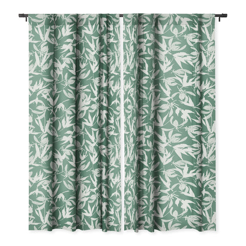 Marta Barragan Camarasa Abstract asian leaves MP Blackout Non Repeat