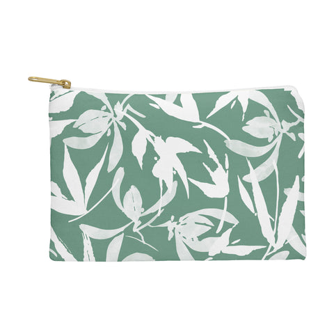 Marta Barragan Camarasa Abstract asian leaves MP Pouch