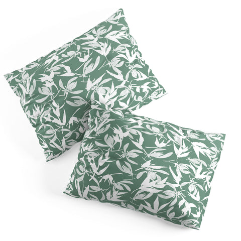 Marta Barragan Camarasa Abstract asian leaves MP Pillow Shams