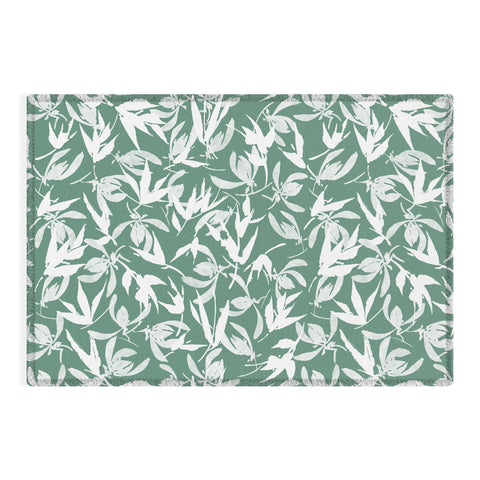 Marta Barragan Camarasa Abstract asian leaves MP Outdoor Rug
