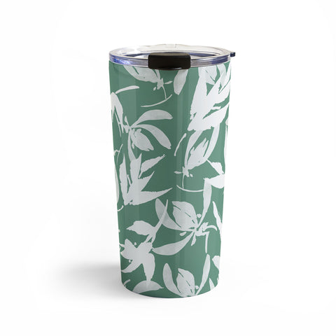 Marta Barragan Camarasa Abstract asian leaves MP Travel Mug