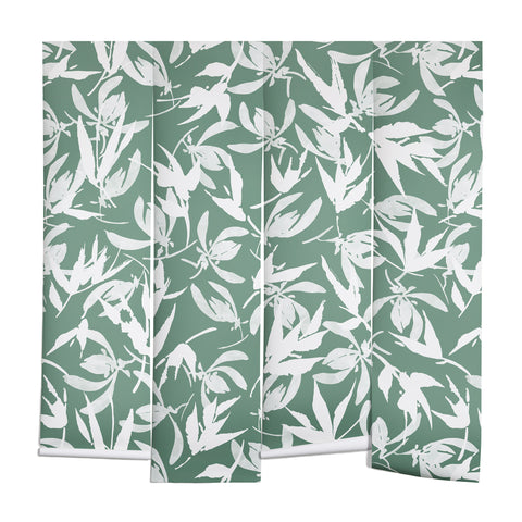 Marta Barragan Camarasa Abstract asian leaves MP Wall Mural