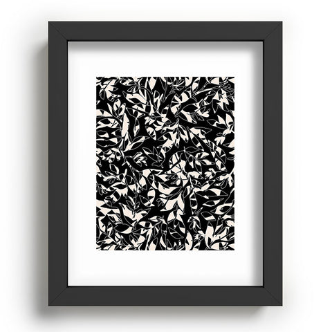 Marta Barragan Camarasa Abstract black white nature DP Recessed Framing Rectangle