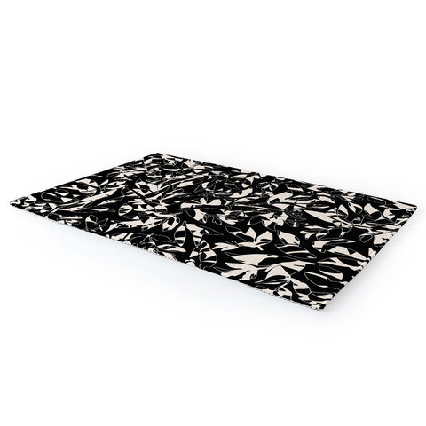 Marta Barragan Camarasa Abstract black white nature DP Area Rug