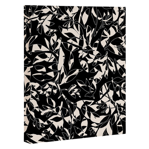 Marta Barragan Camarasa Abstract black white nature DP Art Canvas