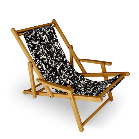 Marta Barragan Camarasa Abstract black white nature DP Sling Chair