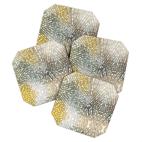 Marta Barragan Camarasa Abstract bohemian style Coaster Set