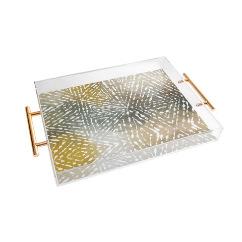 Marta Barragan Camarasa Abstract bohemian style Acrylic Tray