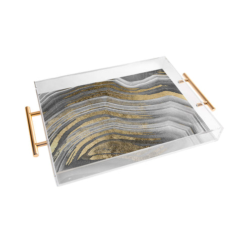 Marta Barragan Camarasa Abstract paint modern Acrylic Tray