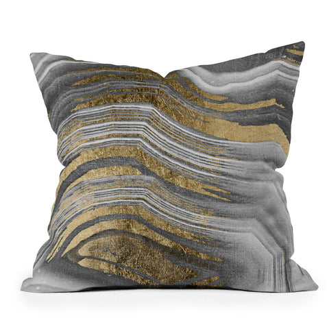 Marta Barragan Camarasa Abstract paint modern Outdoor Throw Pillow